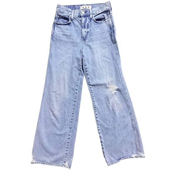 AMO Frida Wide Leg Jeans - Picture 1 of 4